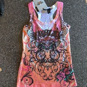 Harley Davidson racerback tank